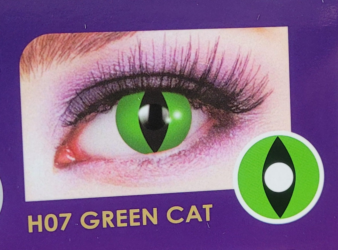 Green Cat Contacts
