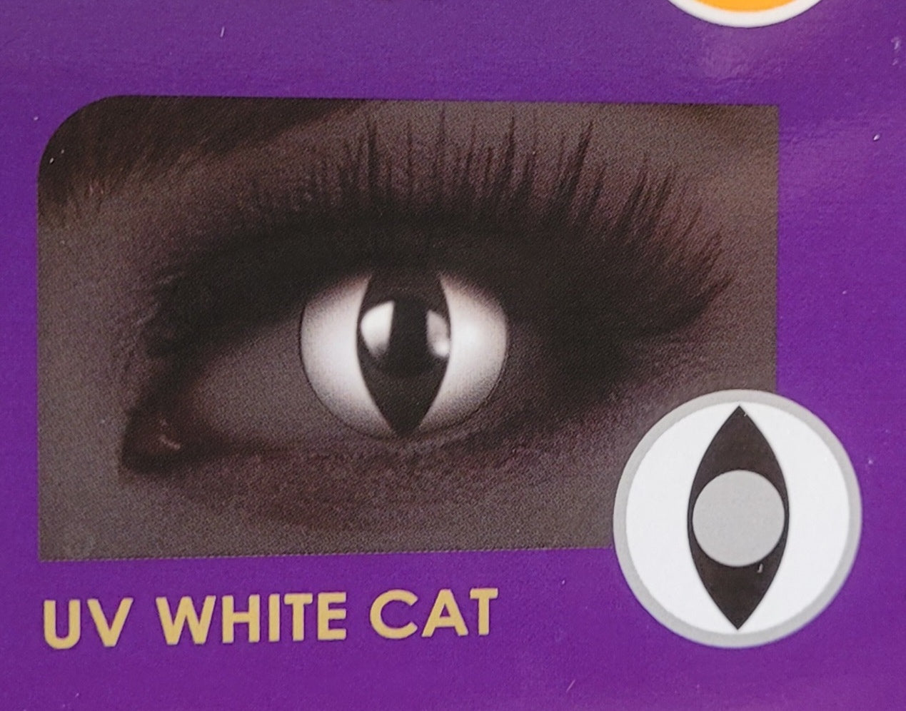 UV White Cat Contacts
