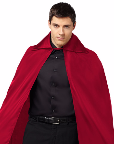 45" RED CAPE