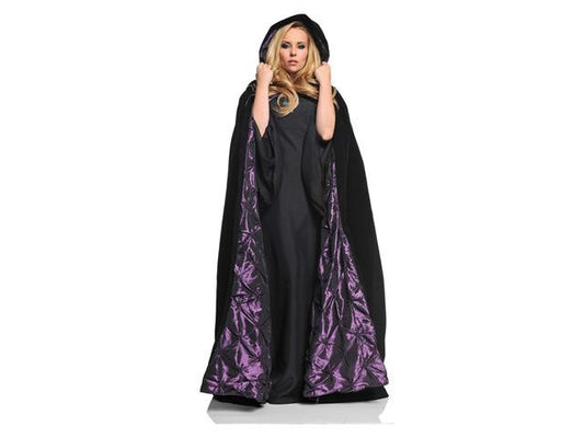 63" DELUXE VELVET CAPE PURPLE