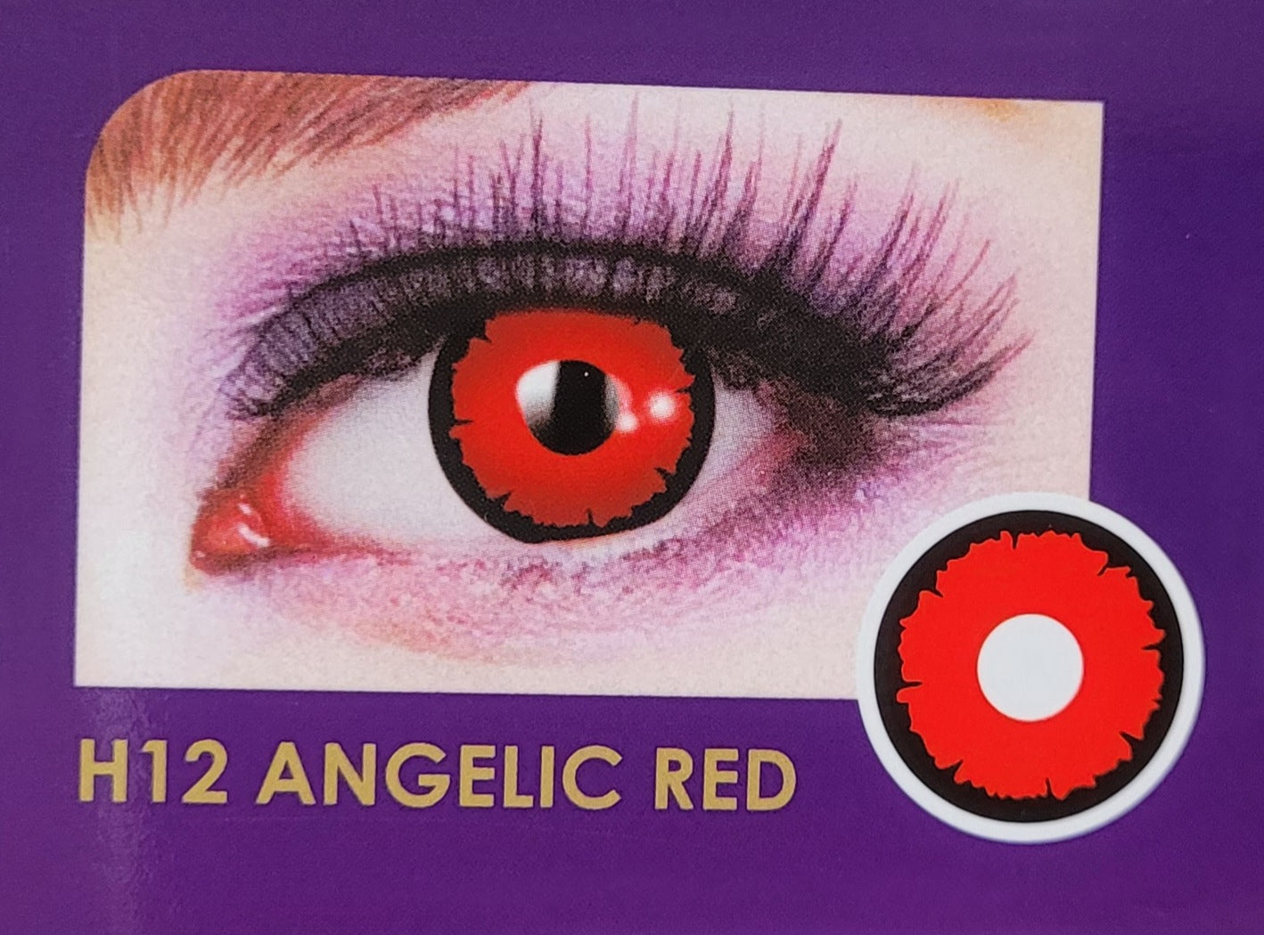 Angelic Red Contacts